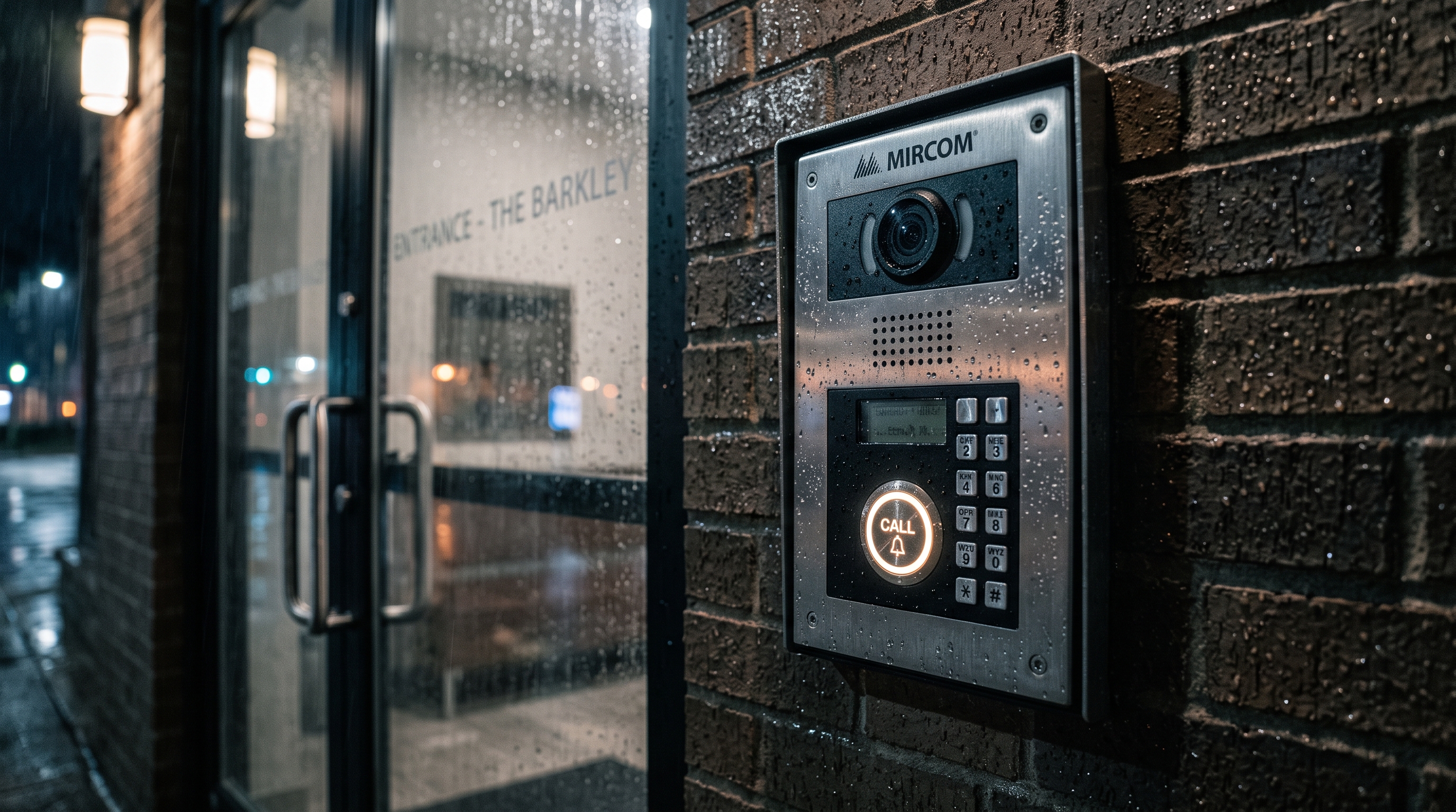 Rugged Weatherproof Commercial Intercom